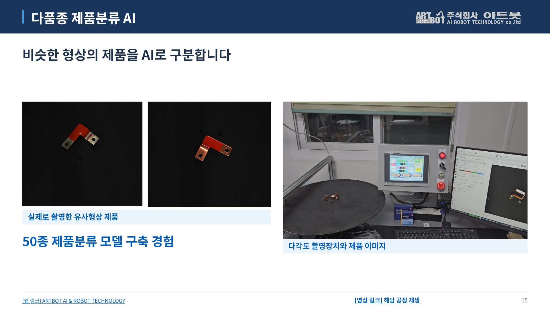 15쪽 다품종 제품분류 AI. 아래에서 본문을 펼쳐 읽을 수 있습니다.